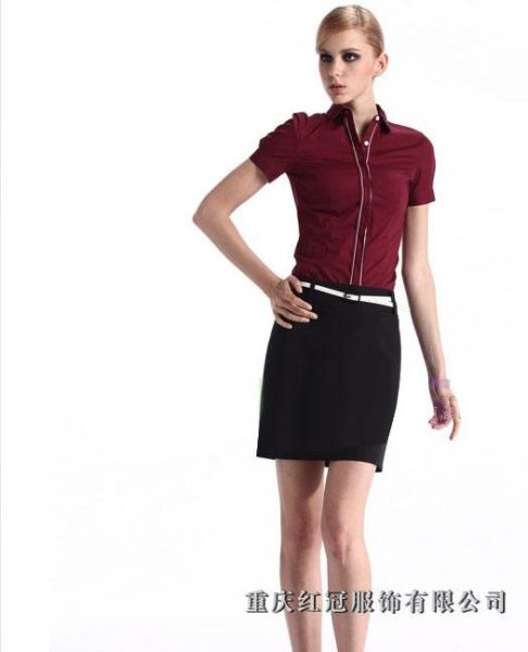 女士商务衬衫-4