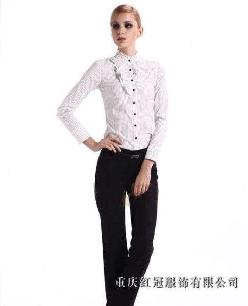 女士商务衬衫-8
