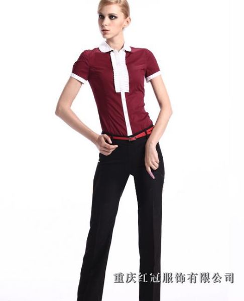 女士商务衬衫-10