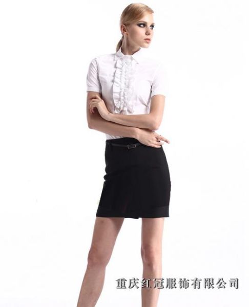 女士商务衬衫-12