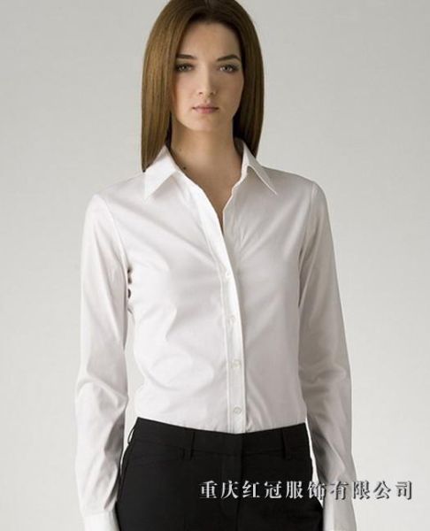 女士商务衬衫-23