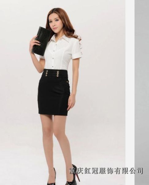 女士商务衬衫-39