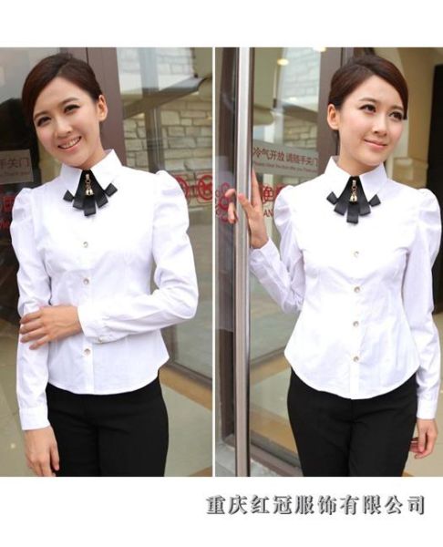 女士商务衬衫-41
