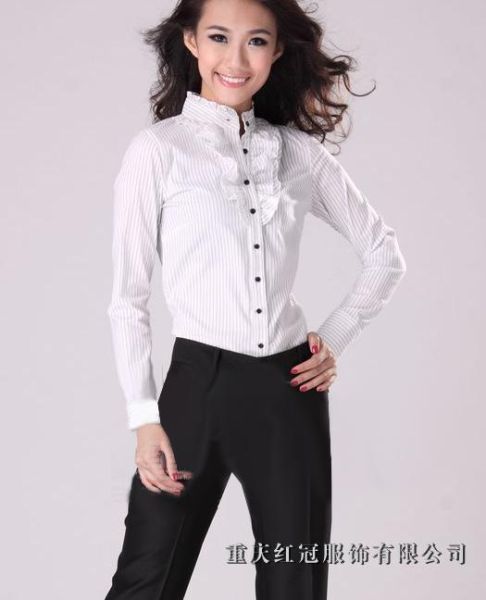 女士商务衬衫-44