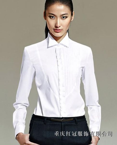 女士商务衬衫-48