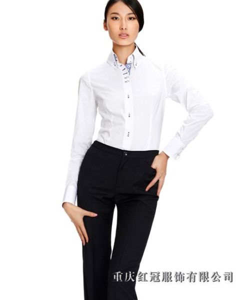 女士商务衬衫-57